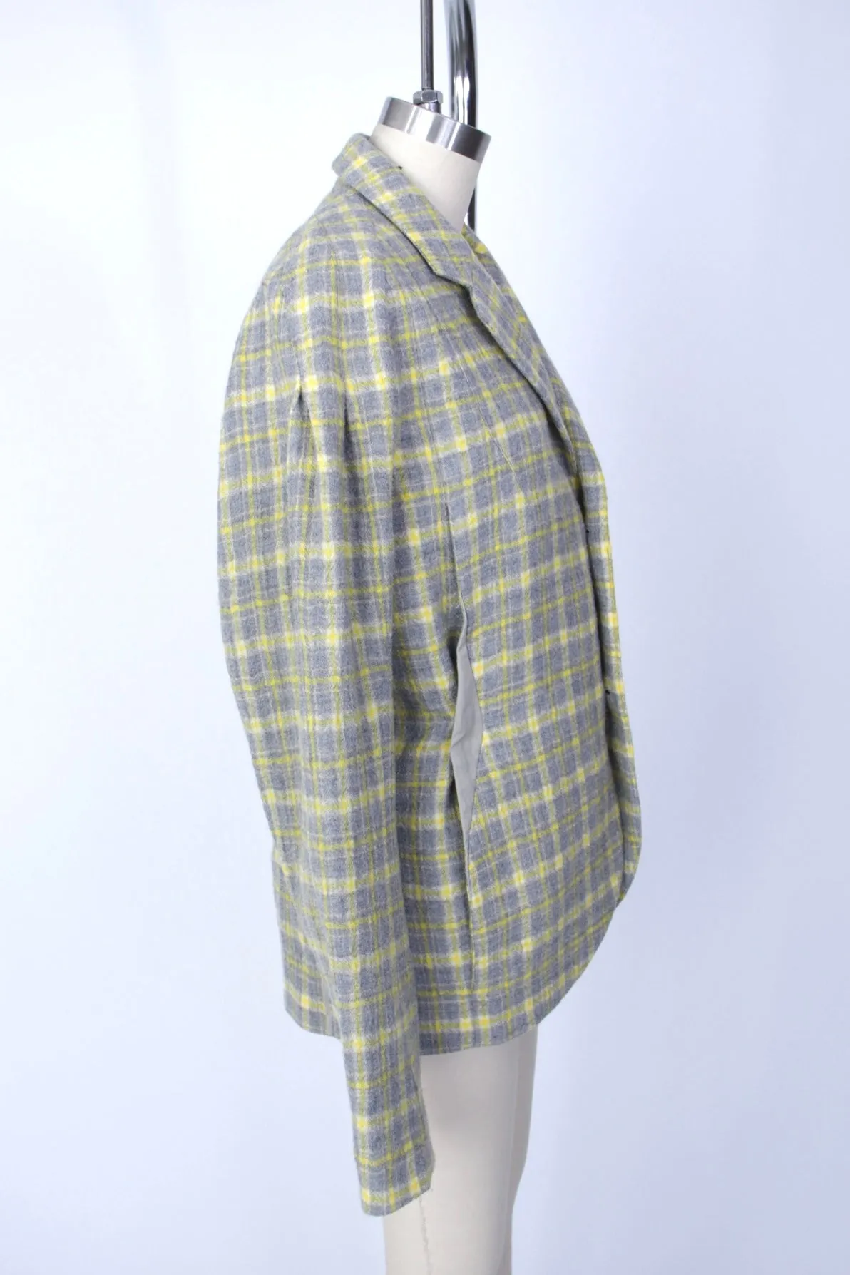 A/W 2021 Kiko Kostadinov Virgin Wool Plaid Blazert*