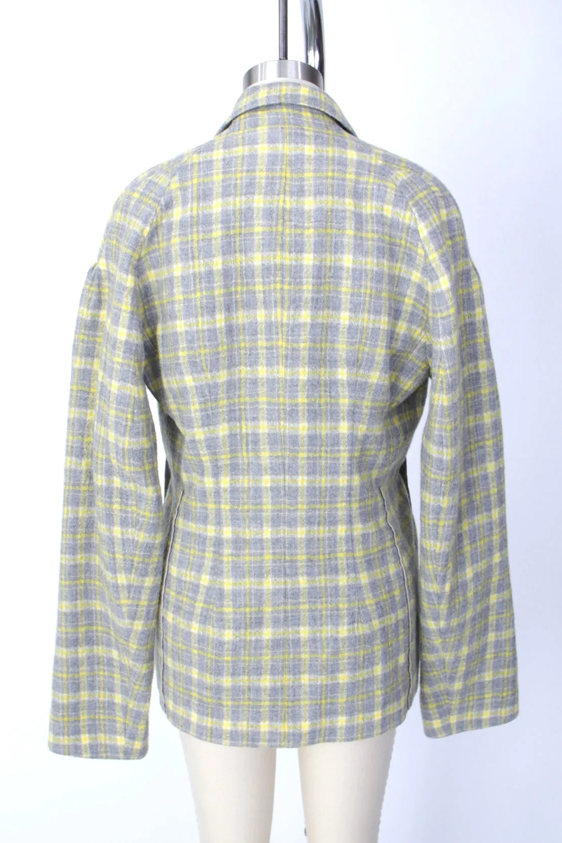 A/W 2021 Kiko Kostadinov Virgin Wool Plaid Blazert*