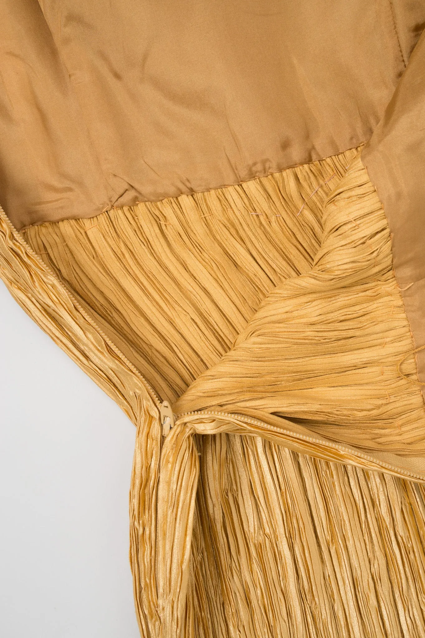 Beaded Column Halter Dress