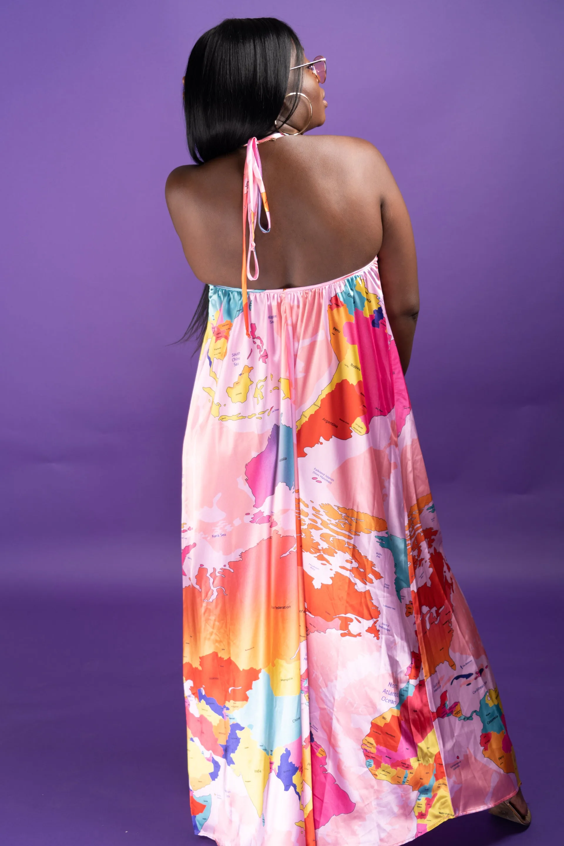 Been around the world Maxi Dress