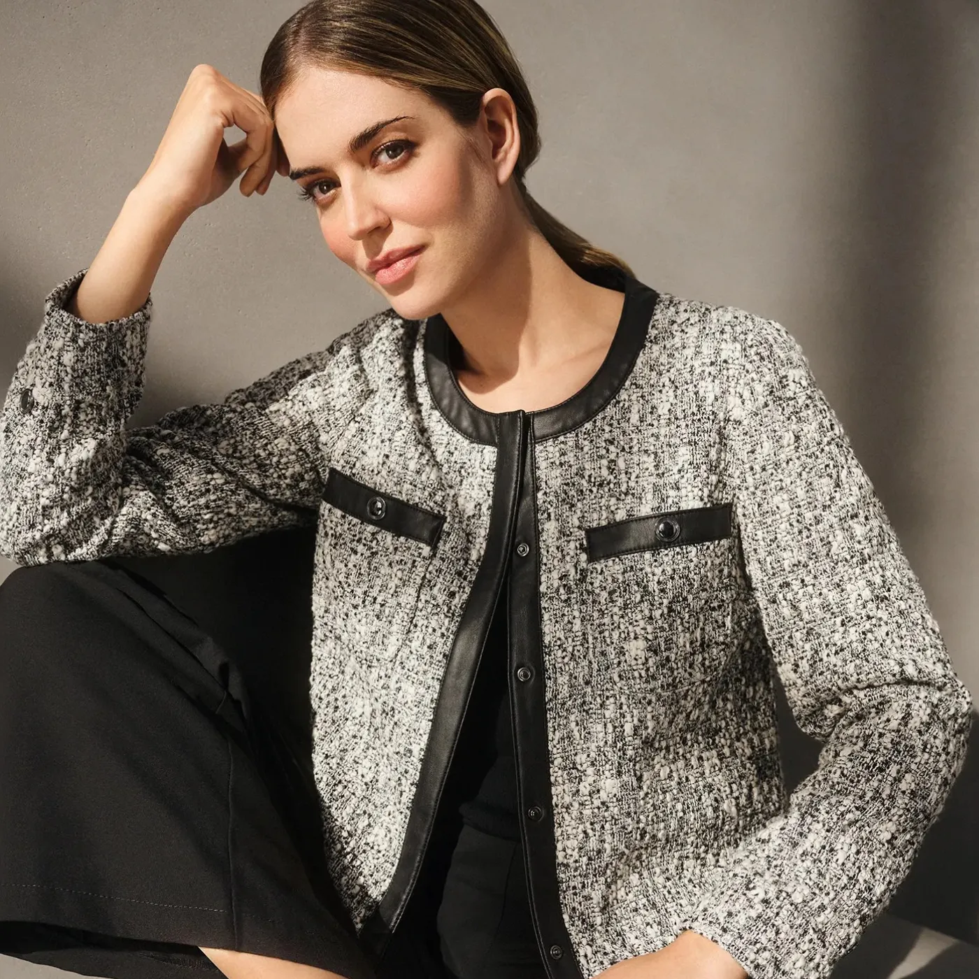 Betty Barclay Tweed Blazer Jacket
