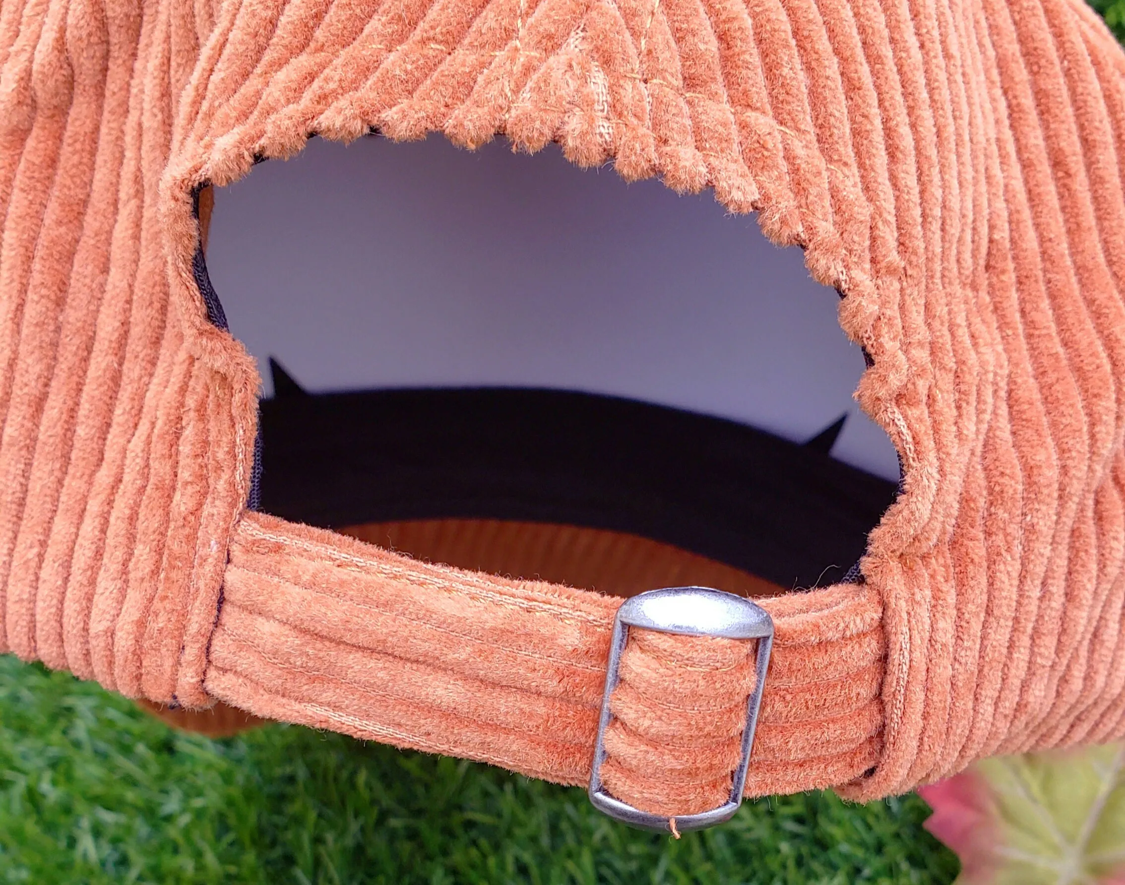 Black Grateful Corduroy Cap