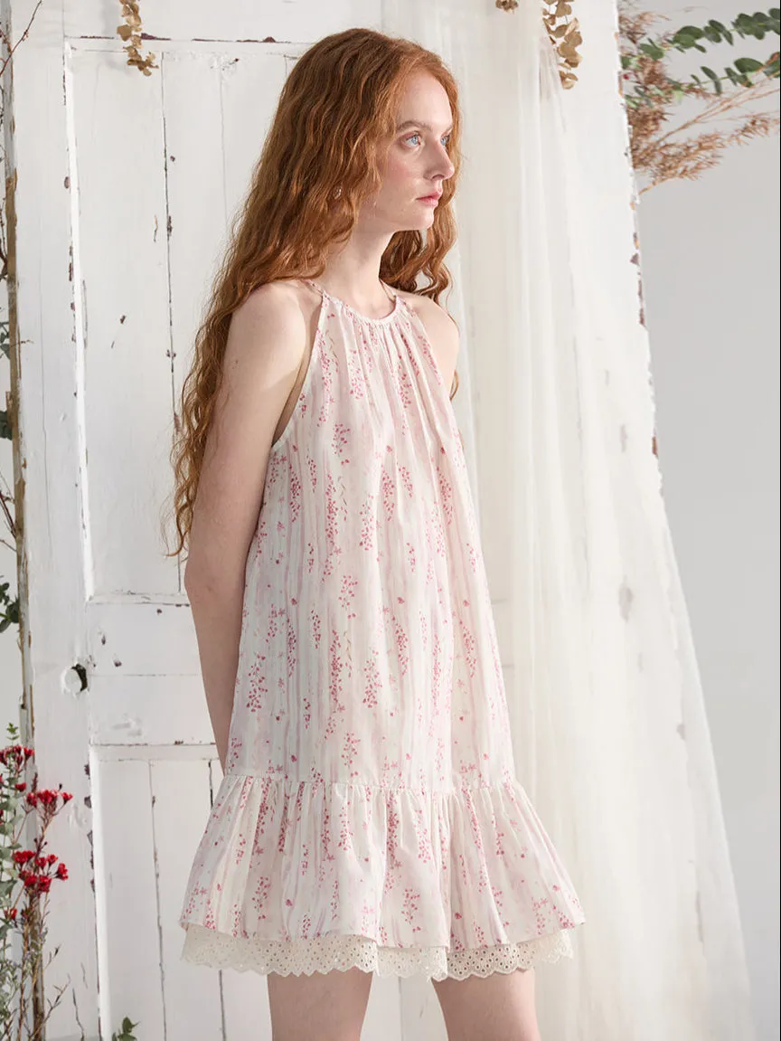Blossom Breeze Halter Dress
