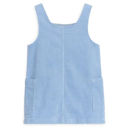 Blue Corduroy Dress