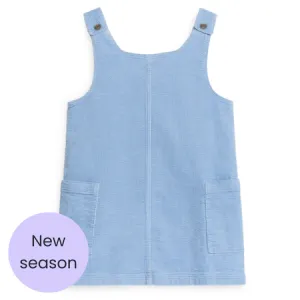 Blue Corduroy Dress