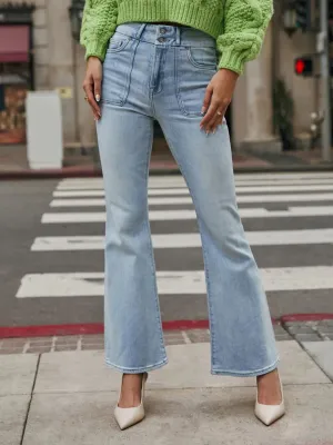 Bootcut Jeans with Pockets