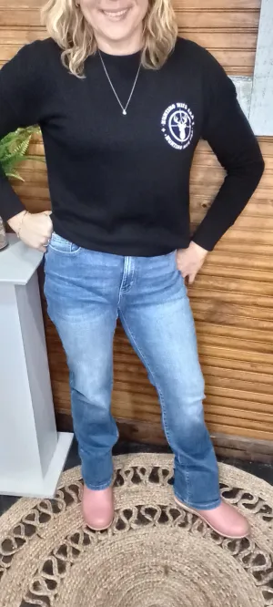Bootcut Light Wash Blue Jeans