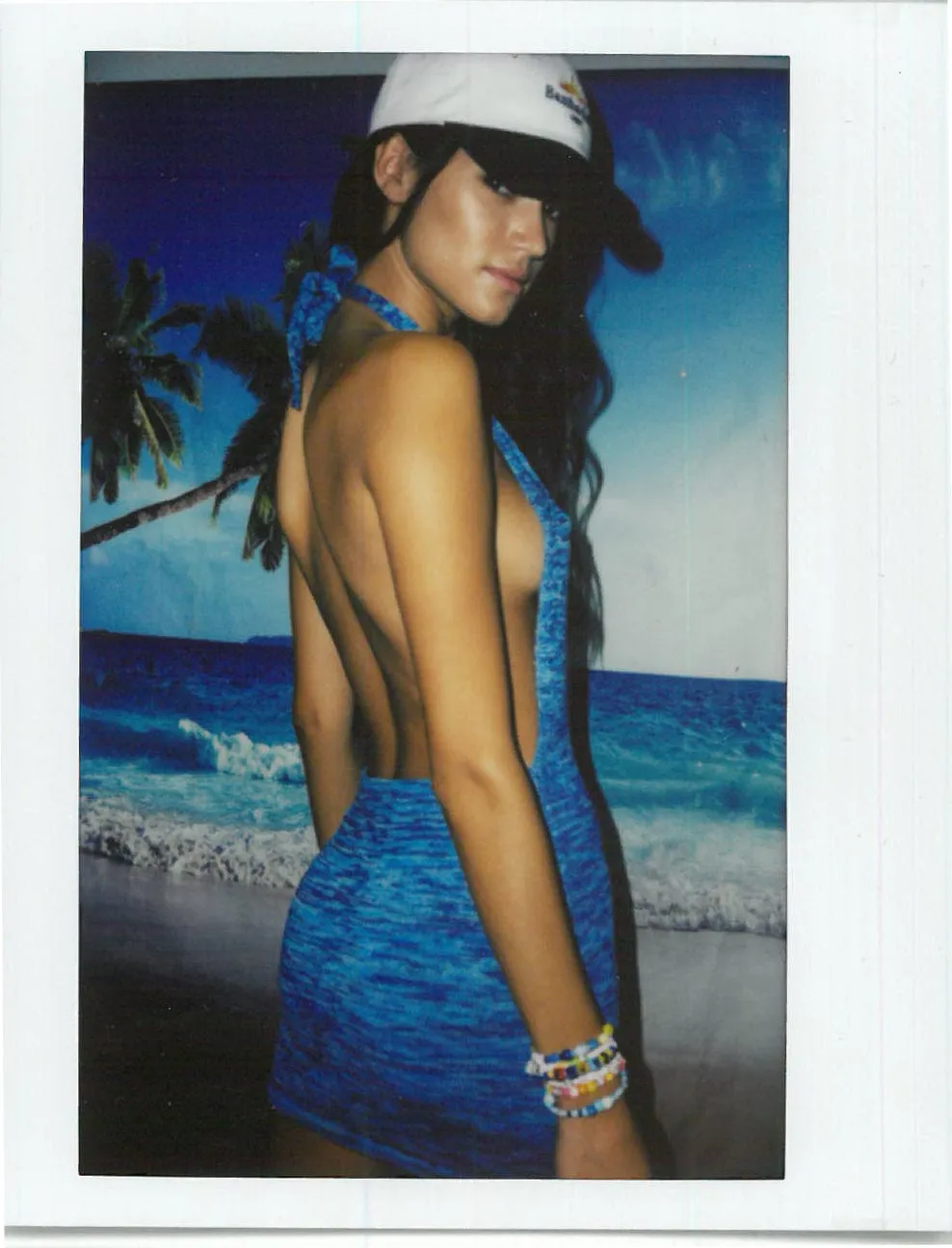 BOUNTY dress - aqua
