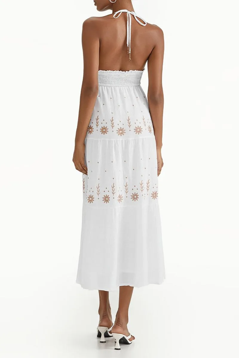 BR3196 Halter Cami Sundress
