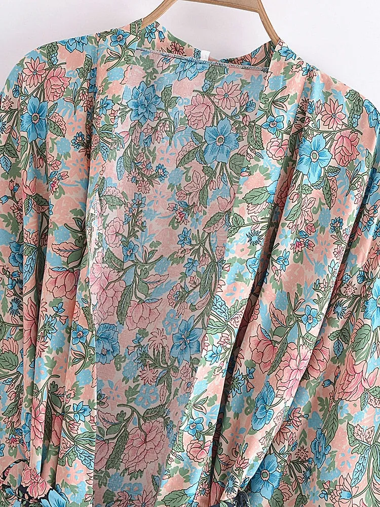 BRIAR Cotton Bohemian Kimono