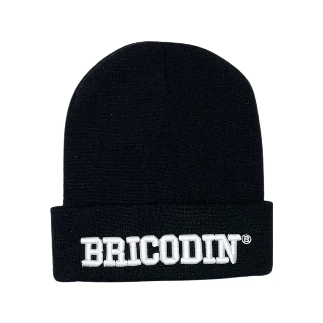 BRICODIN BLACK BEANIE