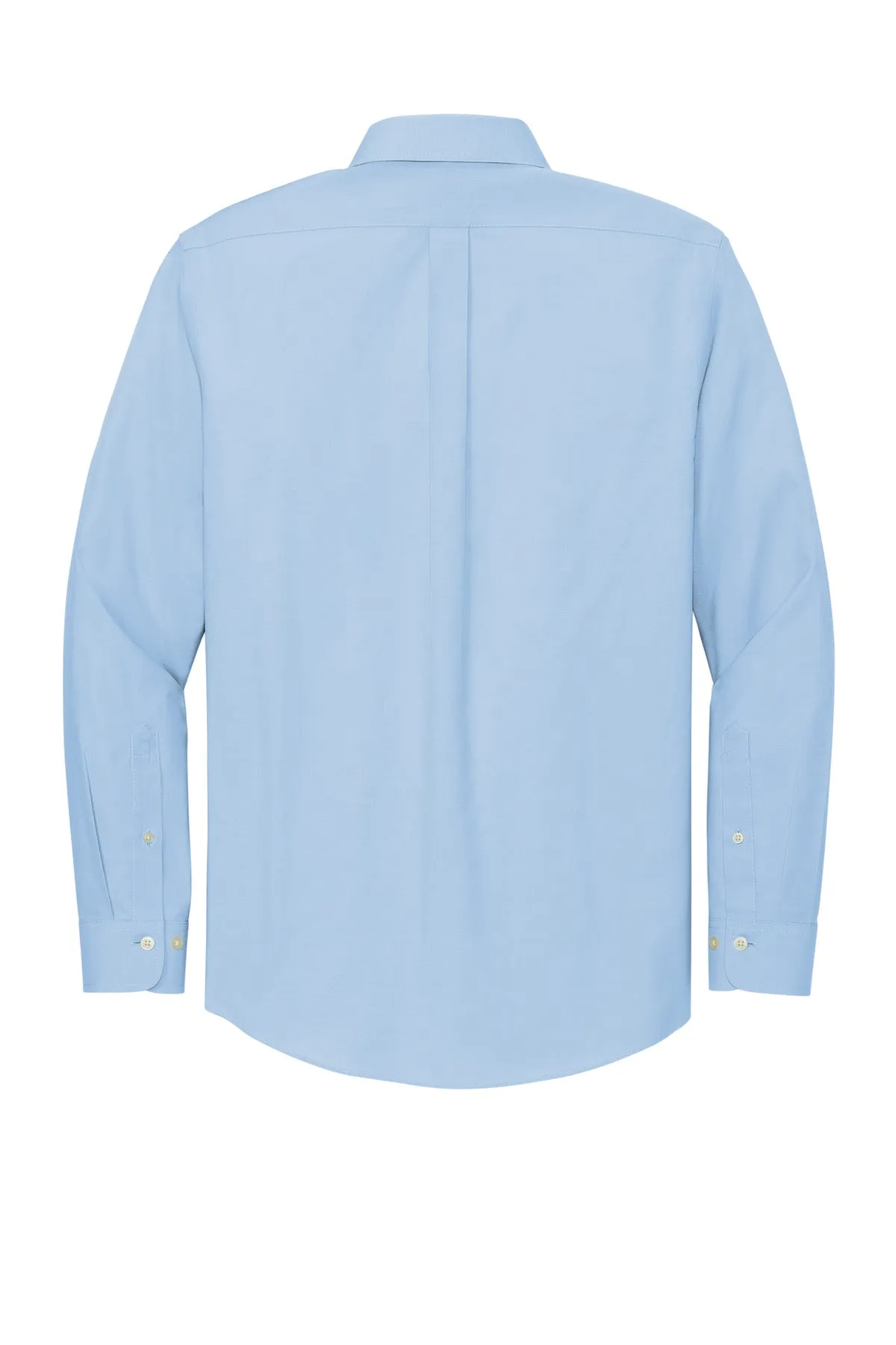 Brooks Brothers Tall Wrinkle-Free Stretch Pinpoint Shirt TBB18000 Newport Blue Tall