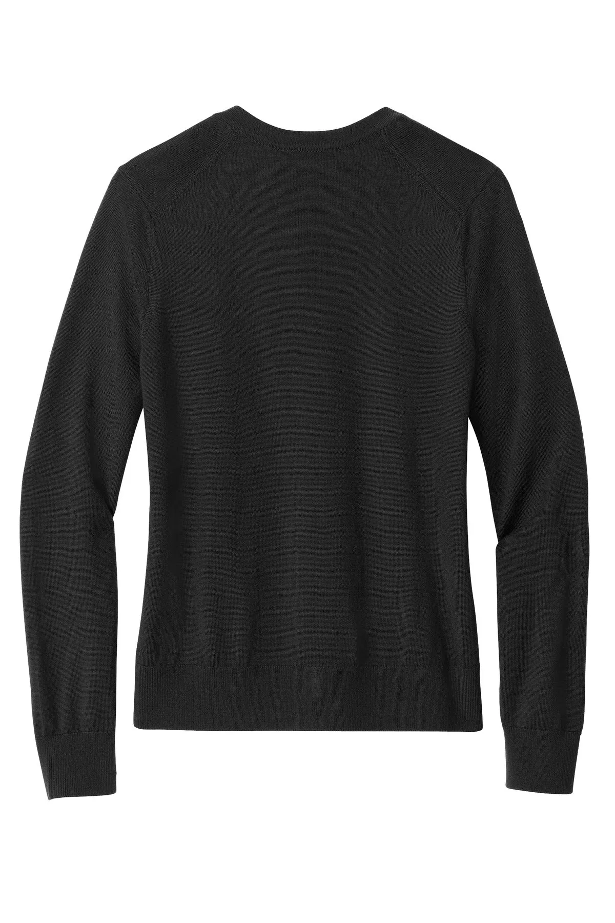 Brooks Brothers Women's Washable Merino Cardigan Sweater BB18413 Deep Black