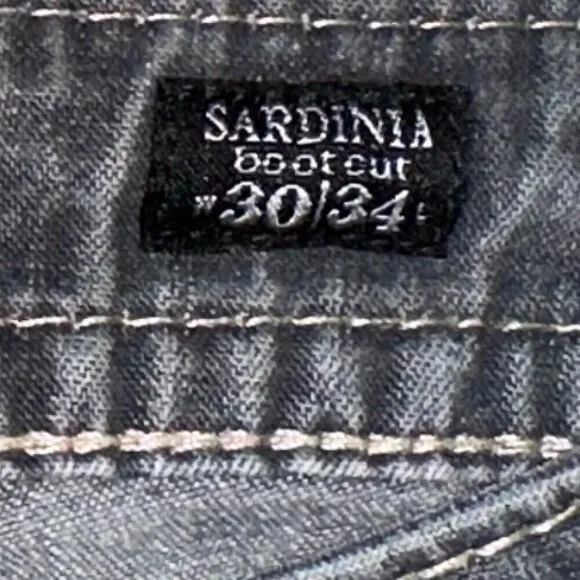 Buckle Sardinia Bootcut Gray Jeans Women Size 30x34