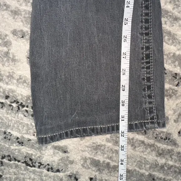 Buckle Sardinia Bootcut Gray Jeans Women Size 30x34