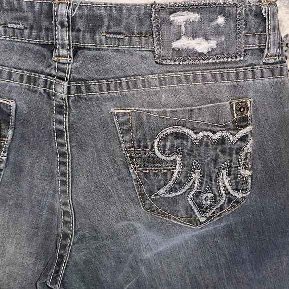Buckle Sardinia Bootcut Gray Jeans Women Size 30x34