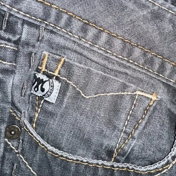 Buckle Sardinia Bootcut Gray Jeans Women Size 30x34