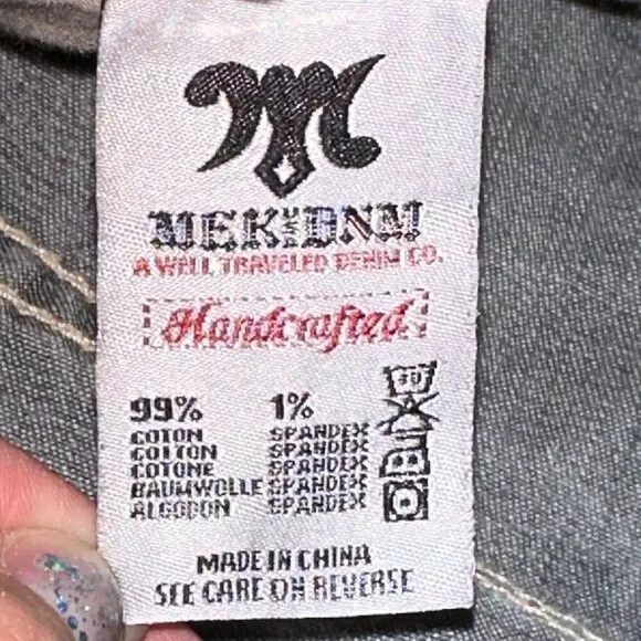 Buckle Sardinia Bootcut Gray Jeans Women Size 30x34