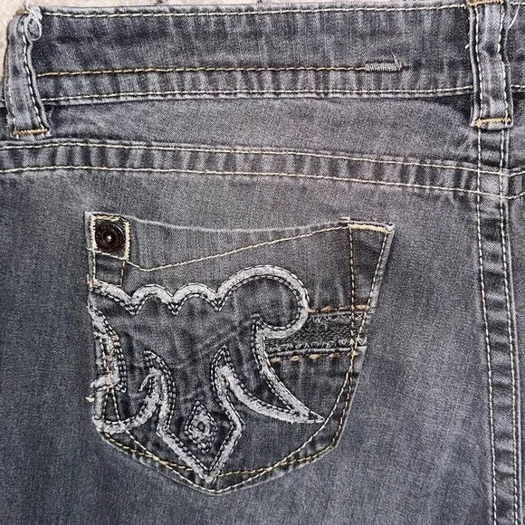 Buckle Sardinia Bootcut Gray Jeans Women Size 30x34