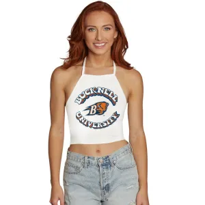 Bucknell White Halter Top