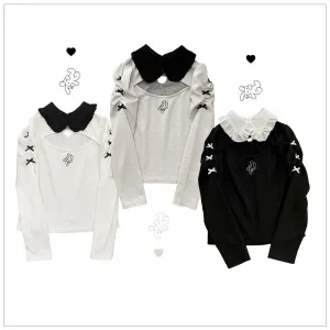 Bunny Embroidered Top UB99232