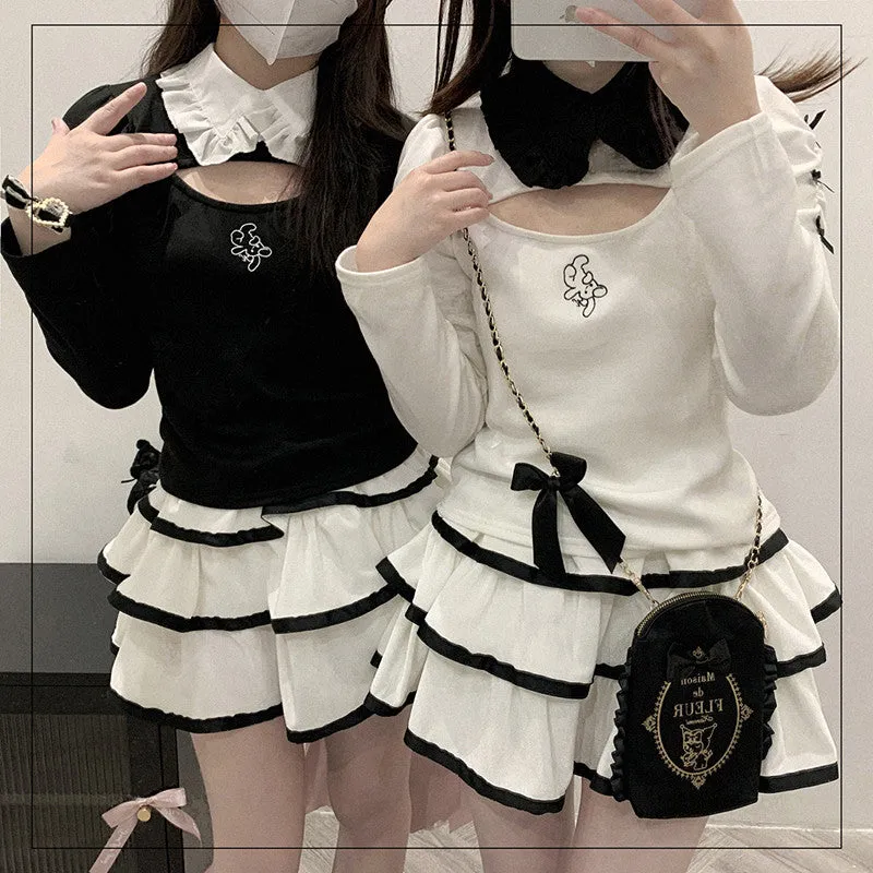 Bunny Embroidered Top UB99232
