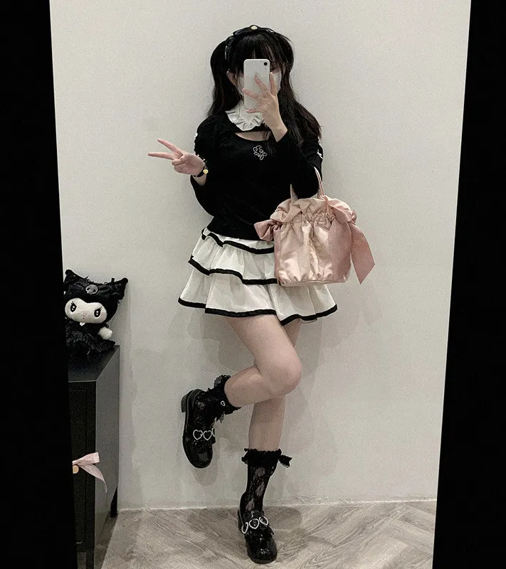 Bunny Embroidered Top UB99232