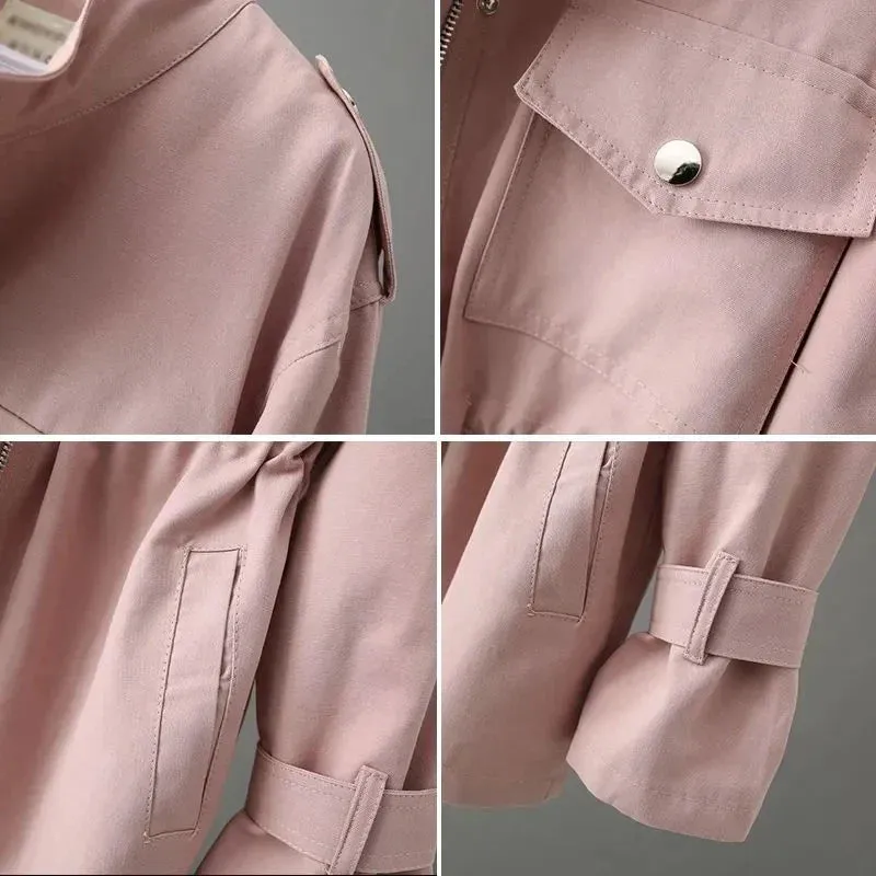 Calista™ | Stylish Zip-up Drawstring Jacket