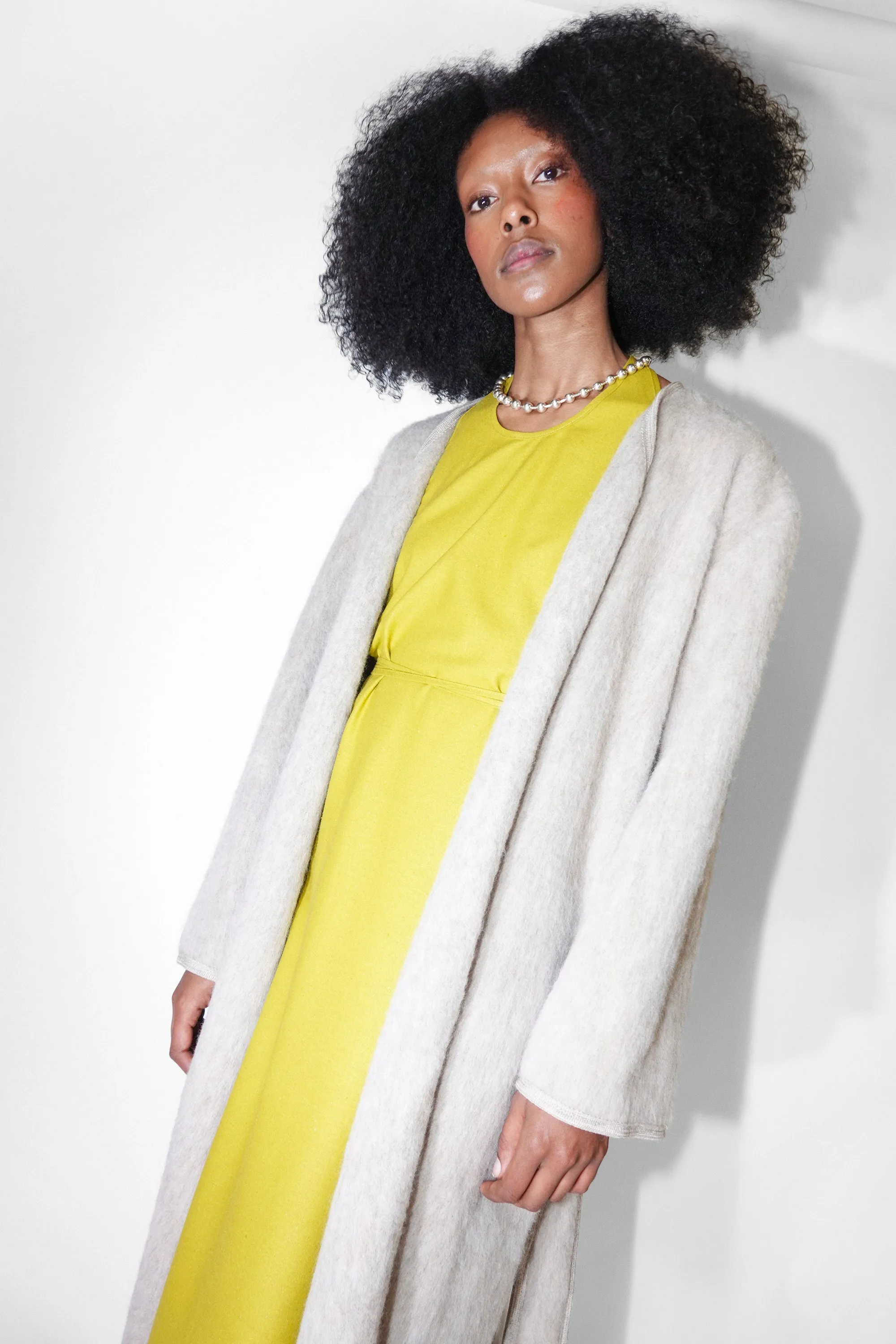 Capas Coat in Sahara Brushed Wool
