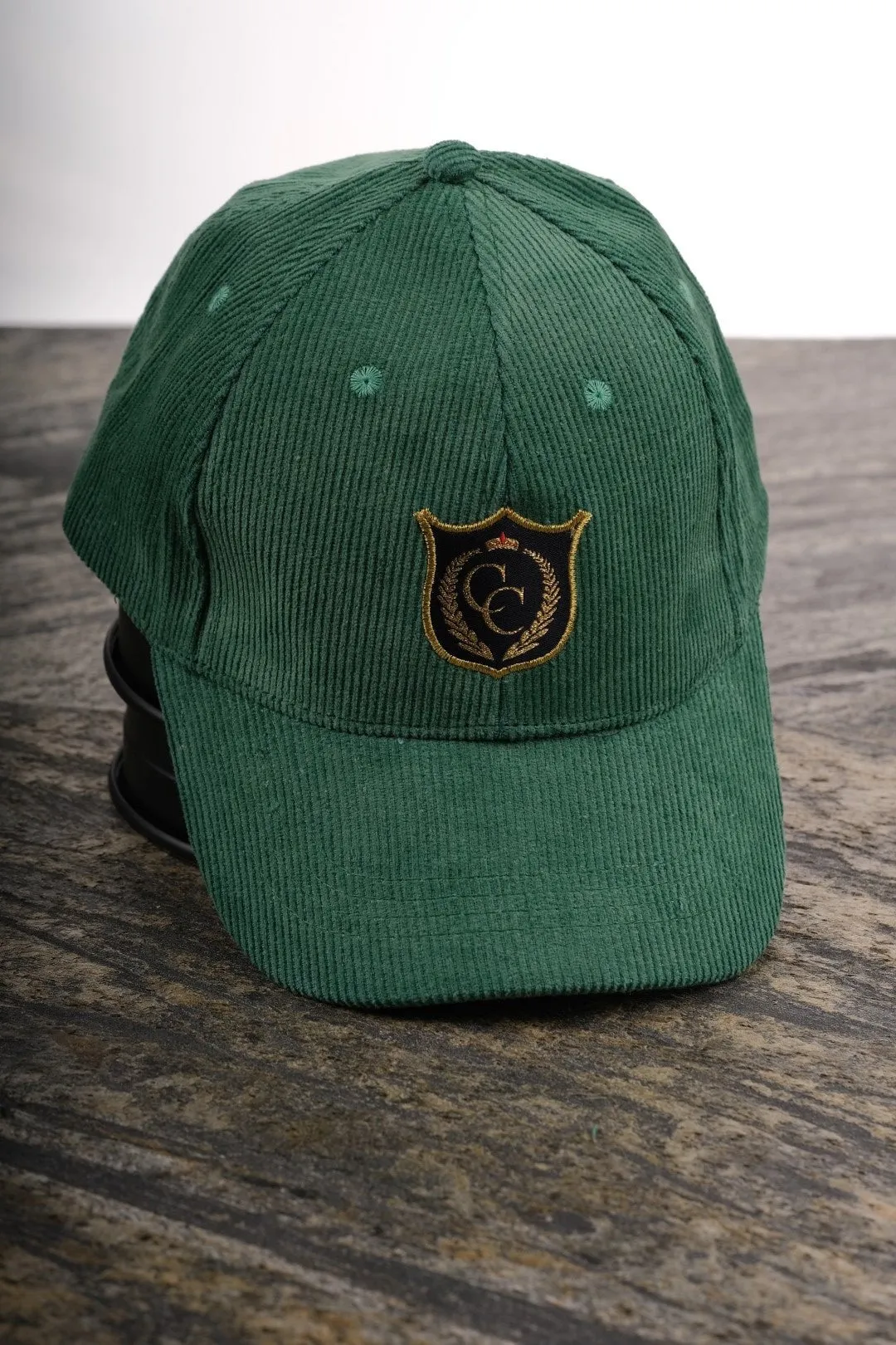 Casquette Kansas Velours Côtelé Vert