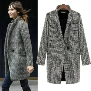 Celene™ | Long jacket Wool coat