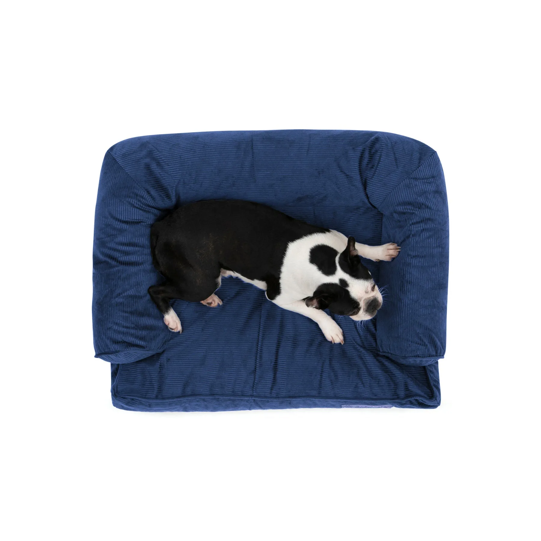 Charlie's Corduroy Dog Sofa Bed Navy Medium