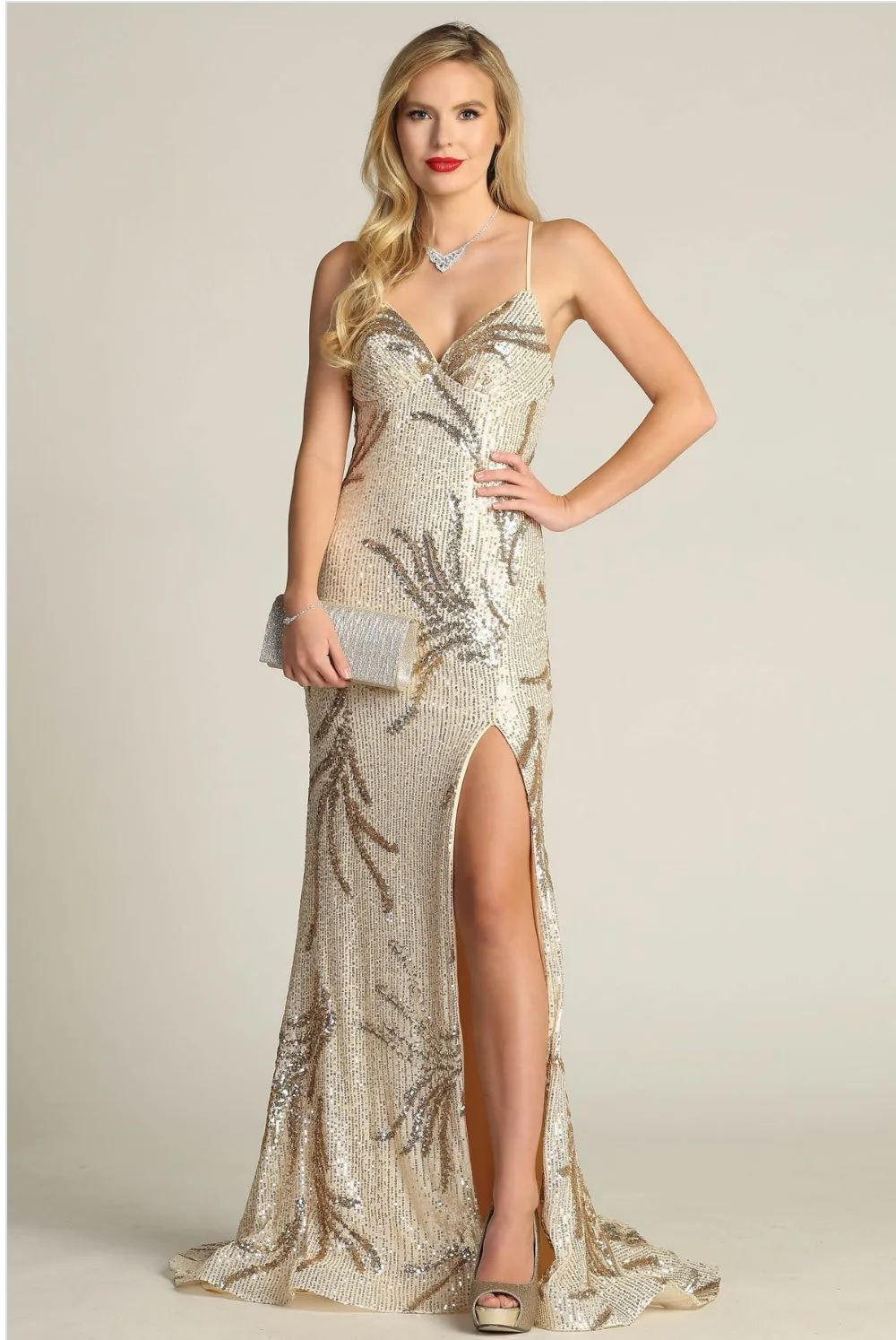 Chicas Evening Gown C316