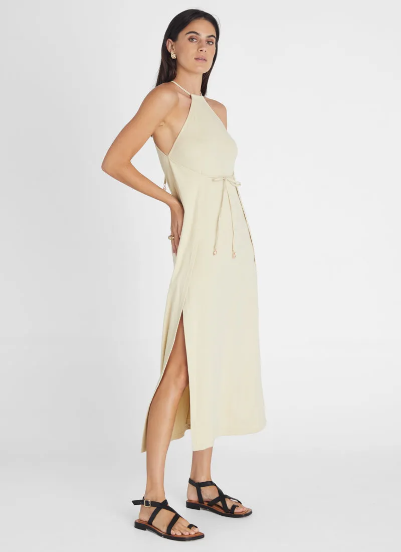 Citrine Halter Dress (SAMPLE)