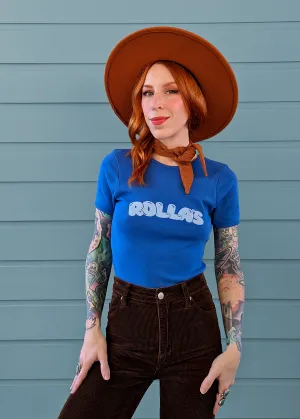 Cobalt Bubble Ringer Tee