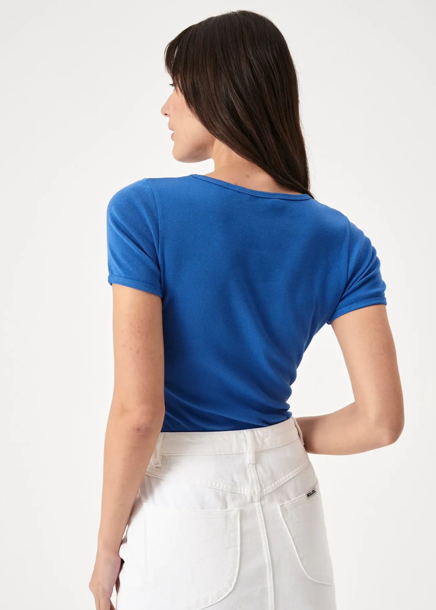 Cobalt Bubble Ringer Tee