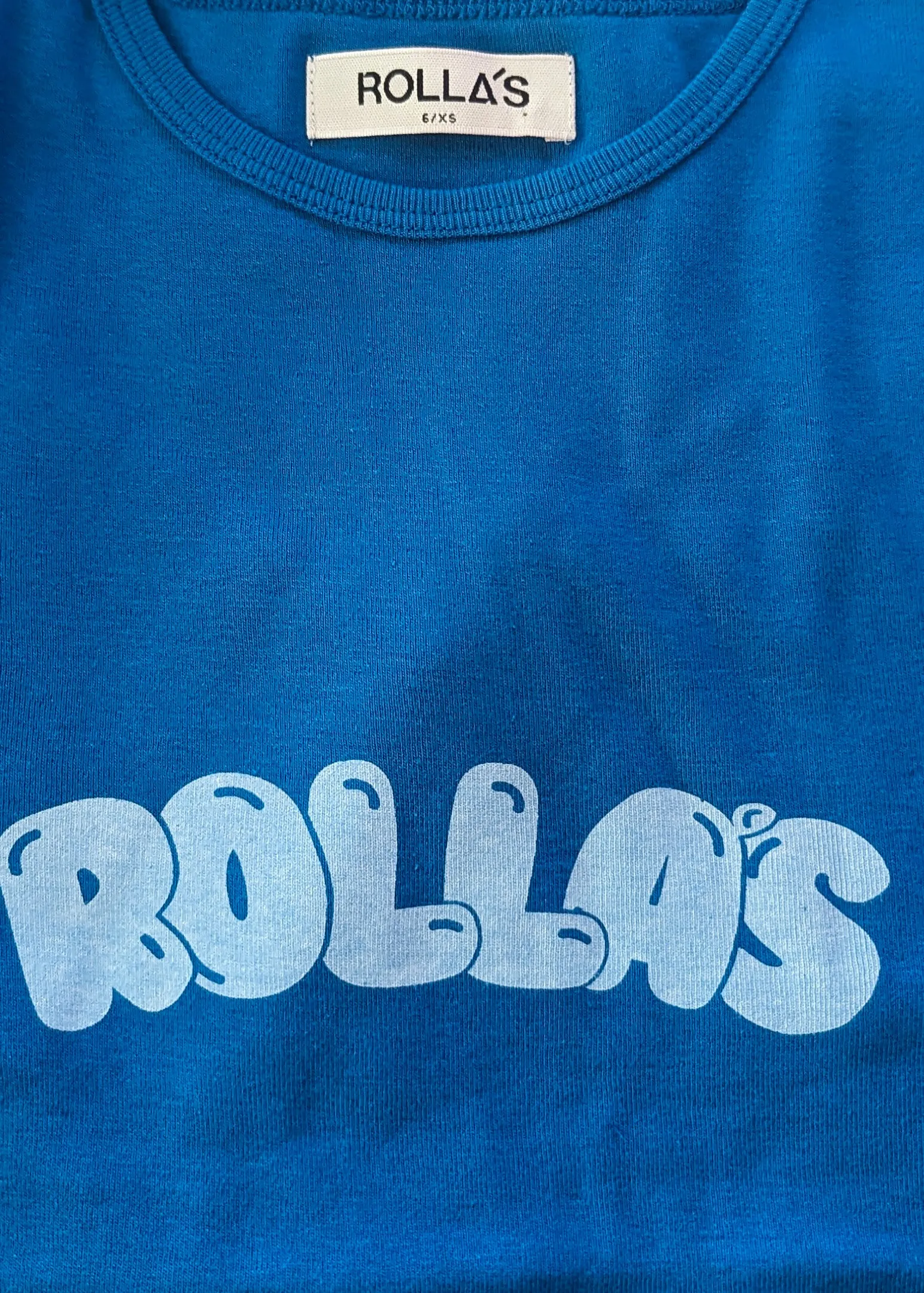 Cobalt Bubble Ringer Tee