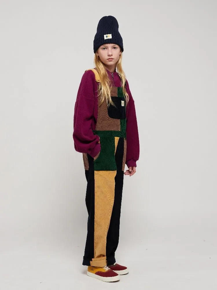 Colour Block Corduroy Dungarees by Bobo Choses