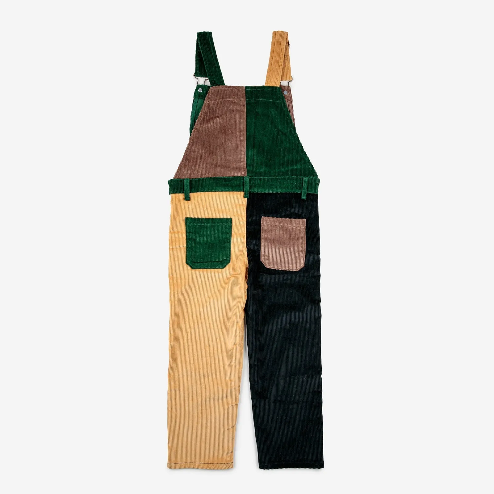 Colour Block Corduroy Dungarees by Bobo Choses