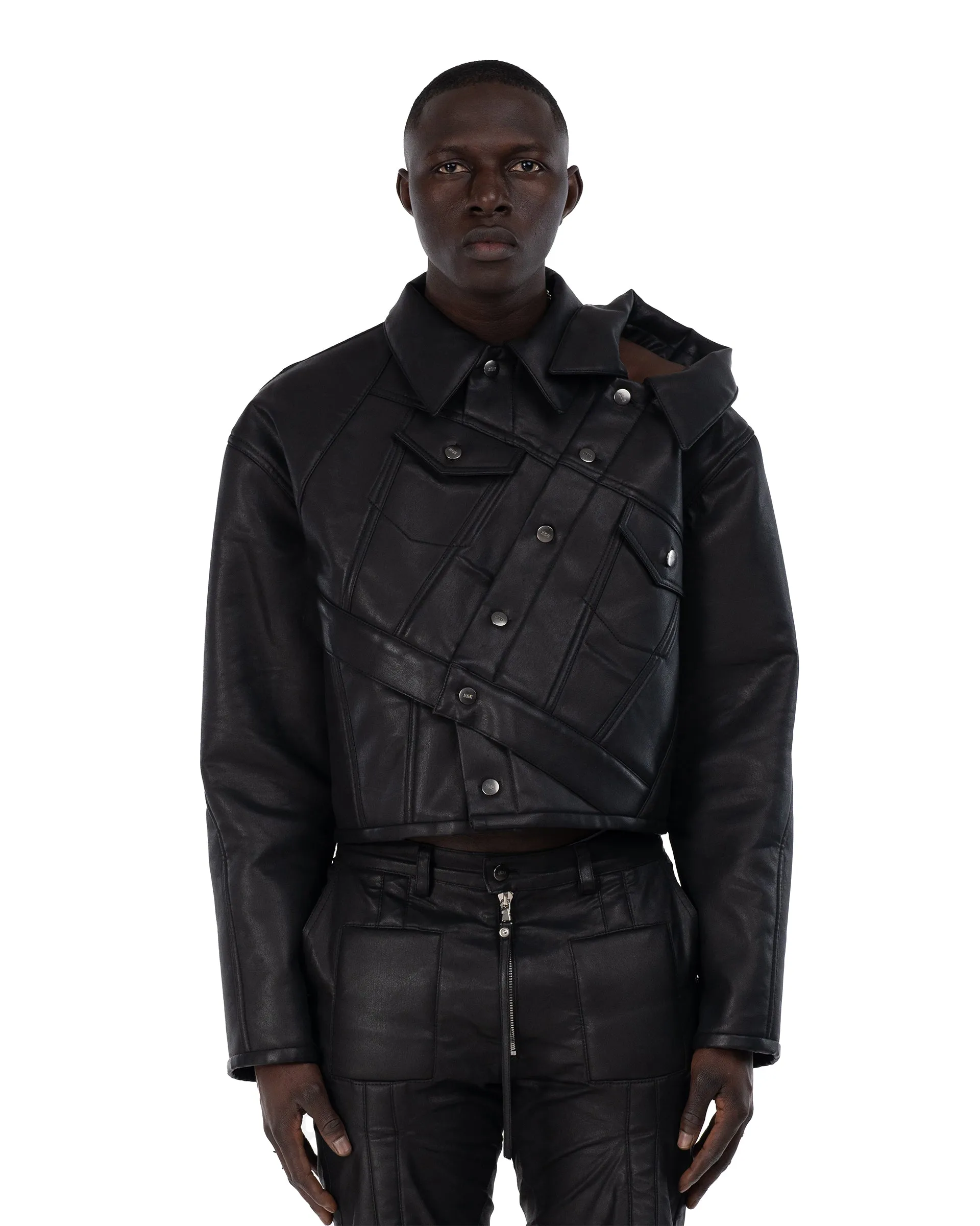 CONJOINED WAXED TWILL JACKET