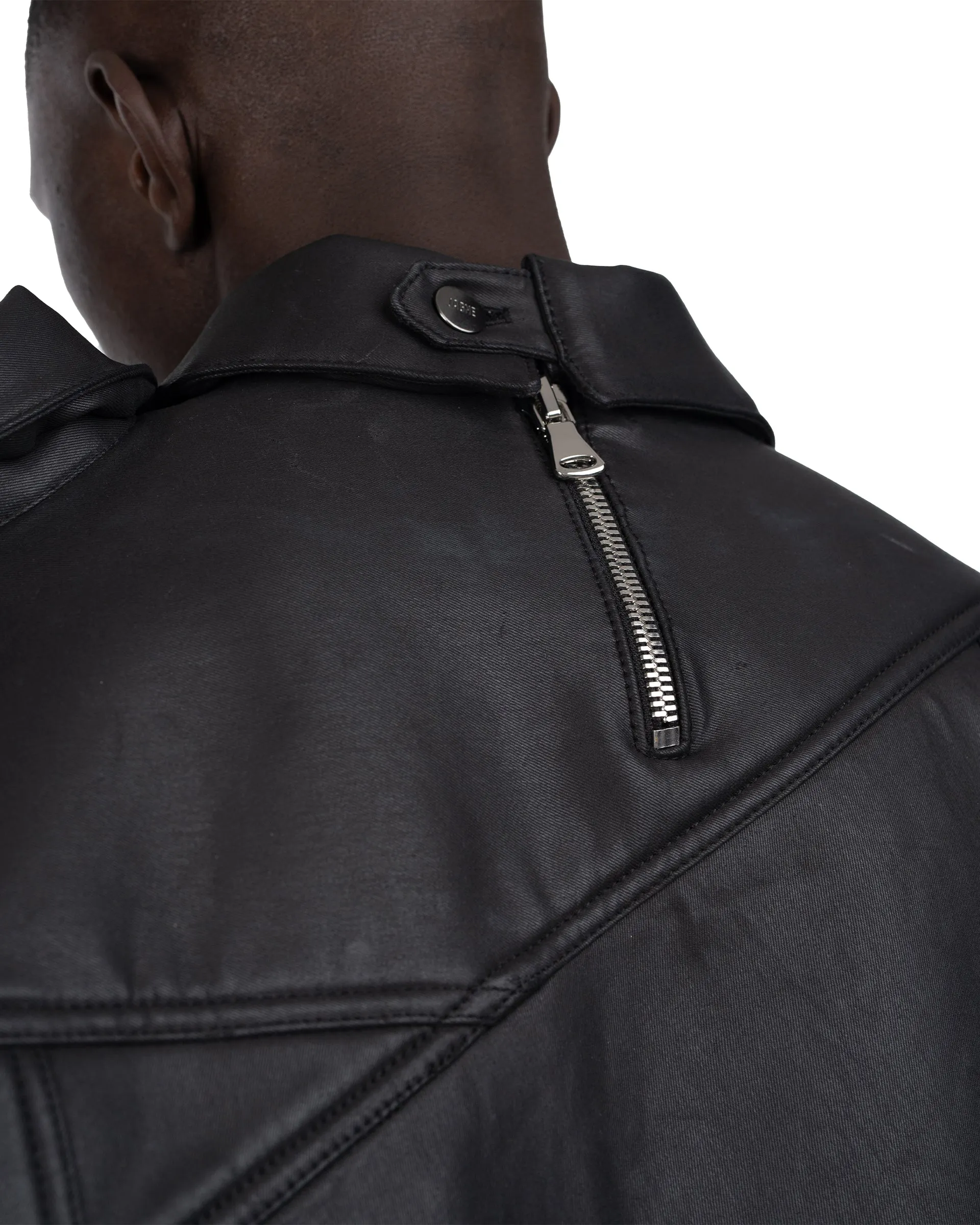 CONJOINED WAXED TWILL JACKET