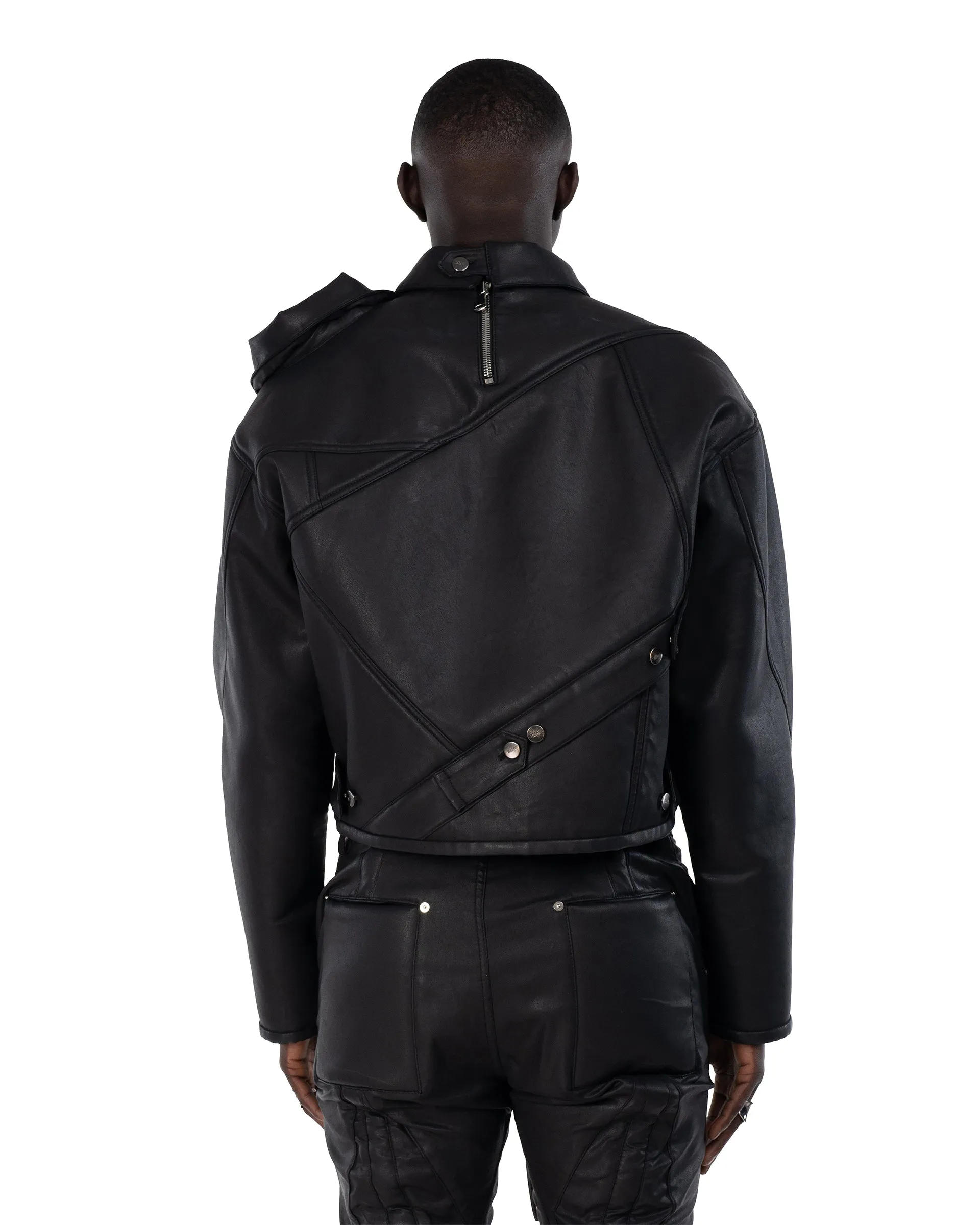 CONJOINED WAXED TWILL JACKET