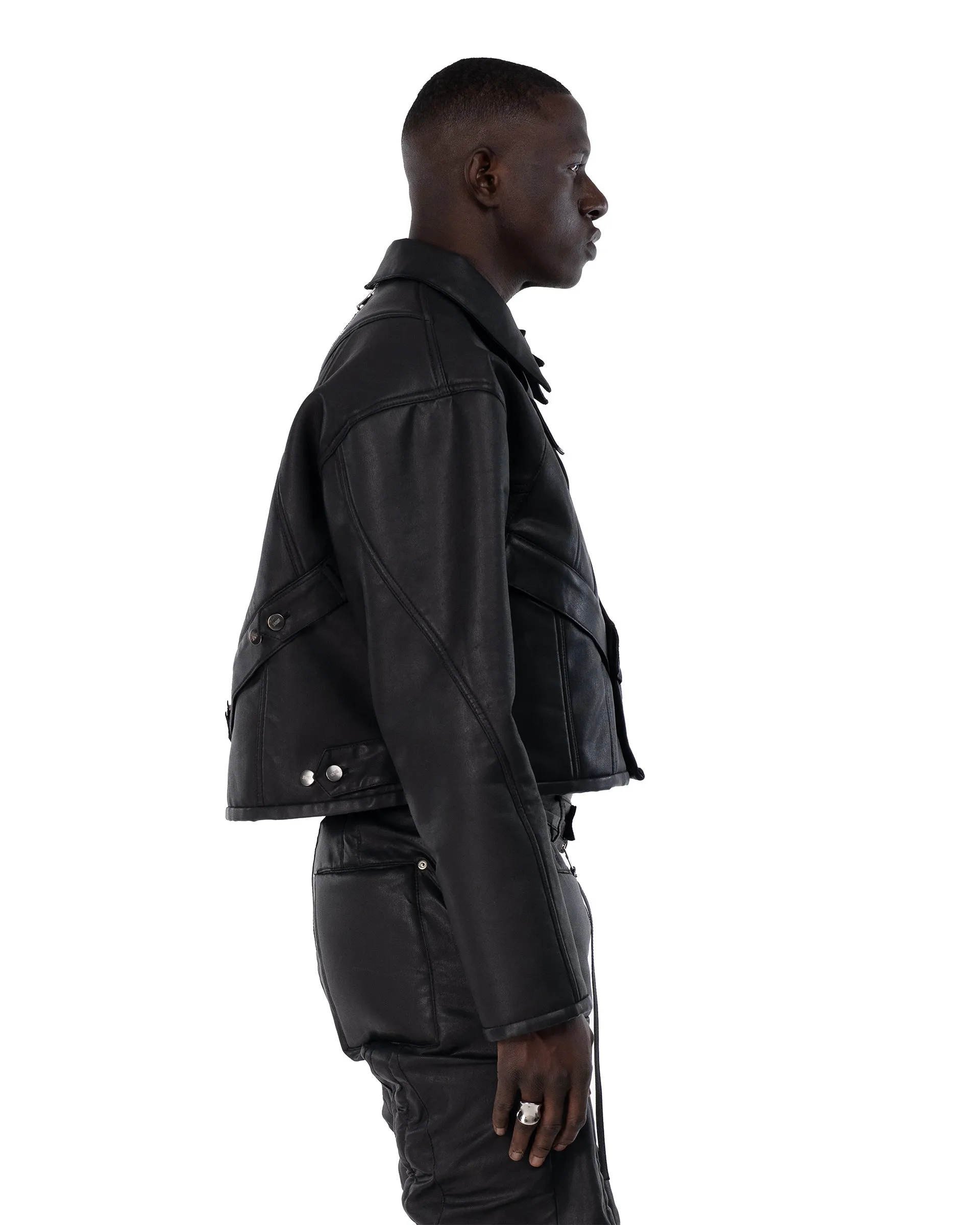 CONJOINED WAXED TWILL JACKET