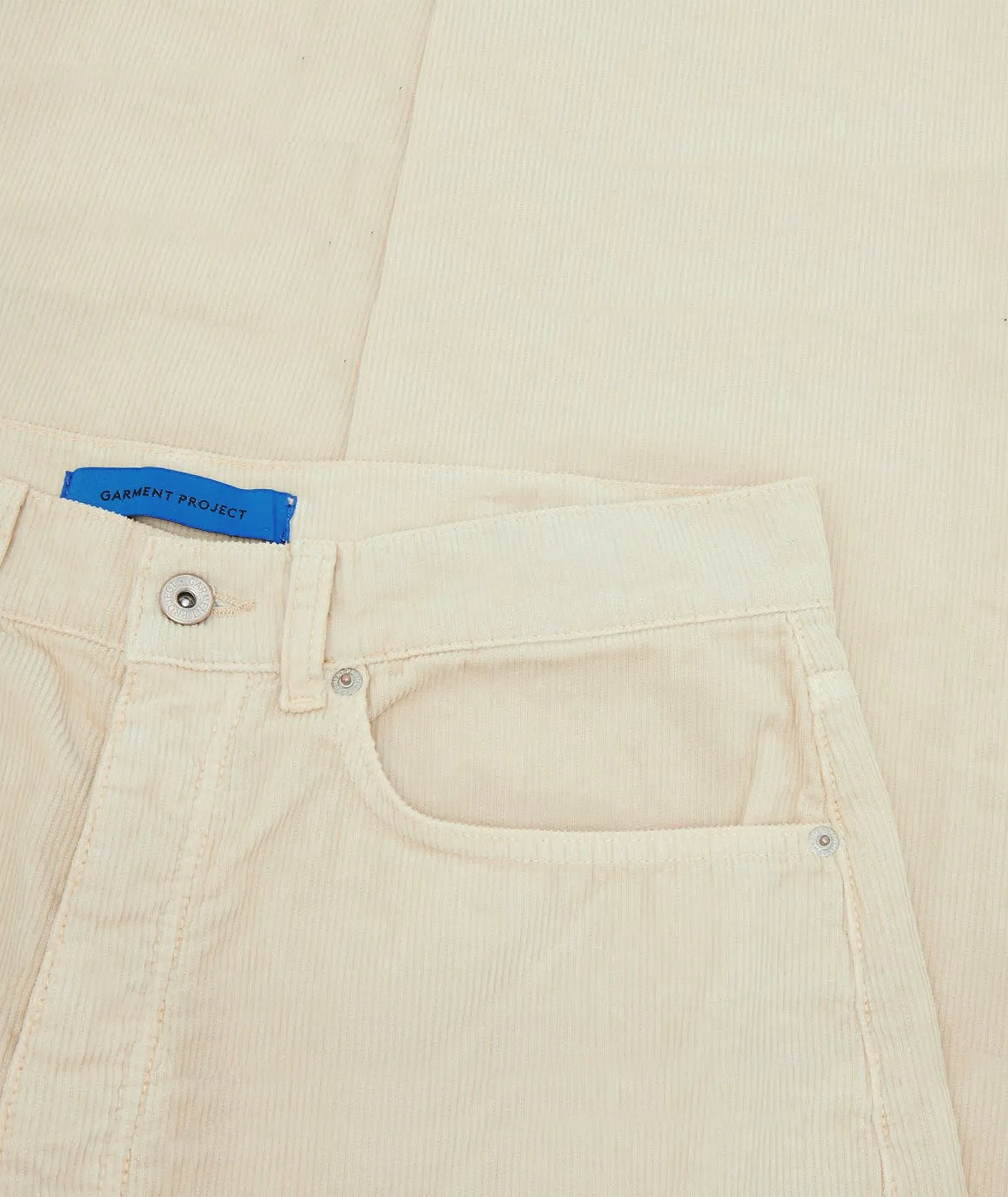 Corduroy Five Pocket Loose Fit - Bone