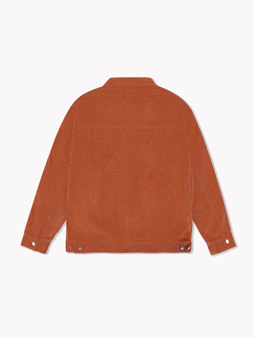 Corduroy Jacket-Burnt Orange