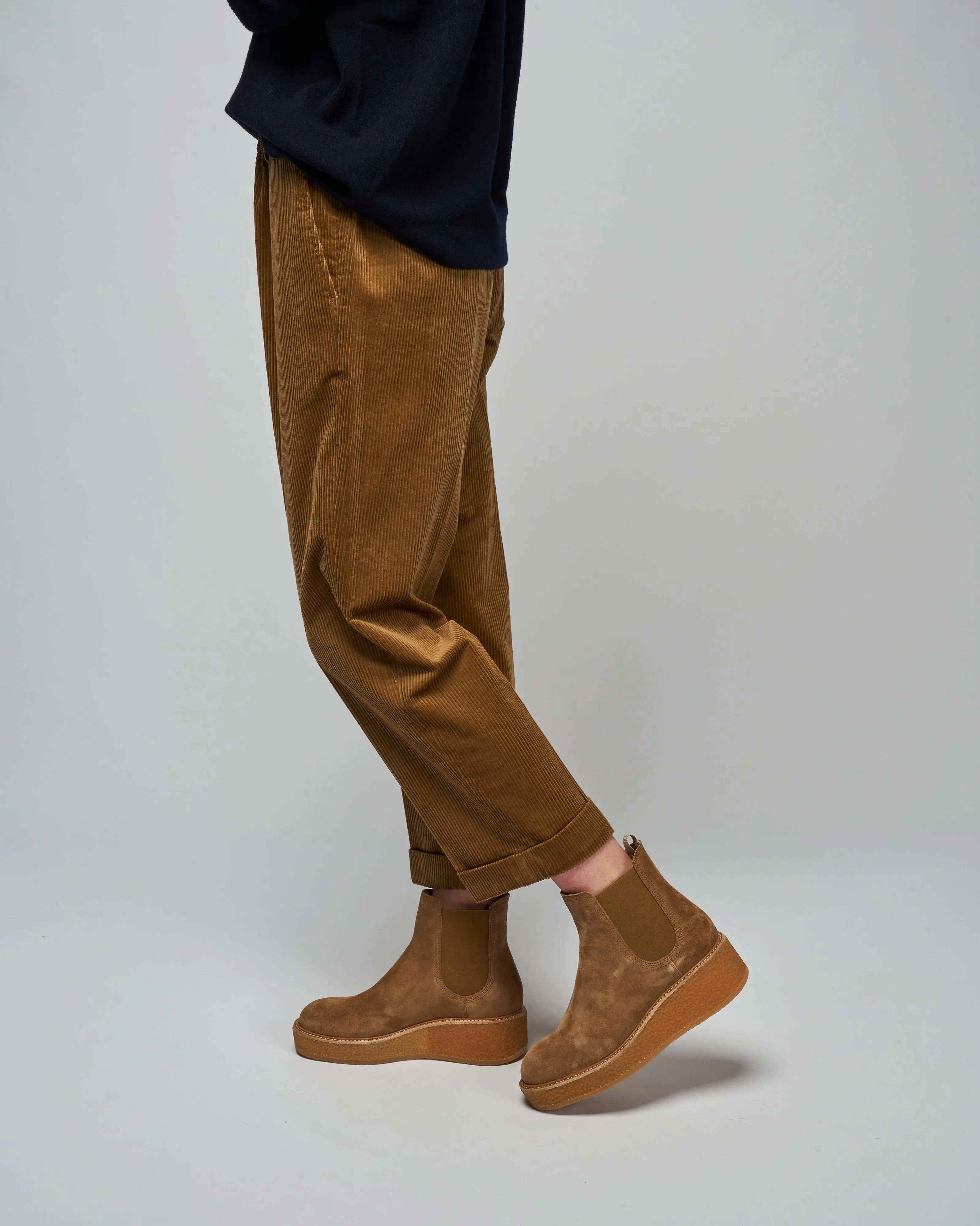 corduroy pant - camel