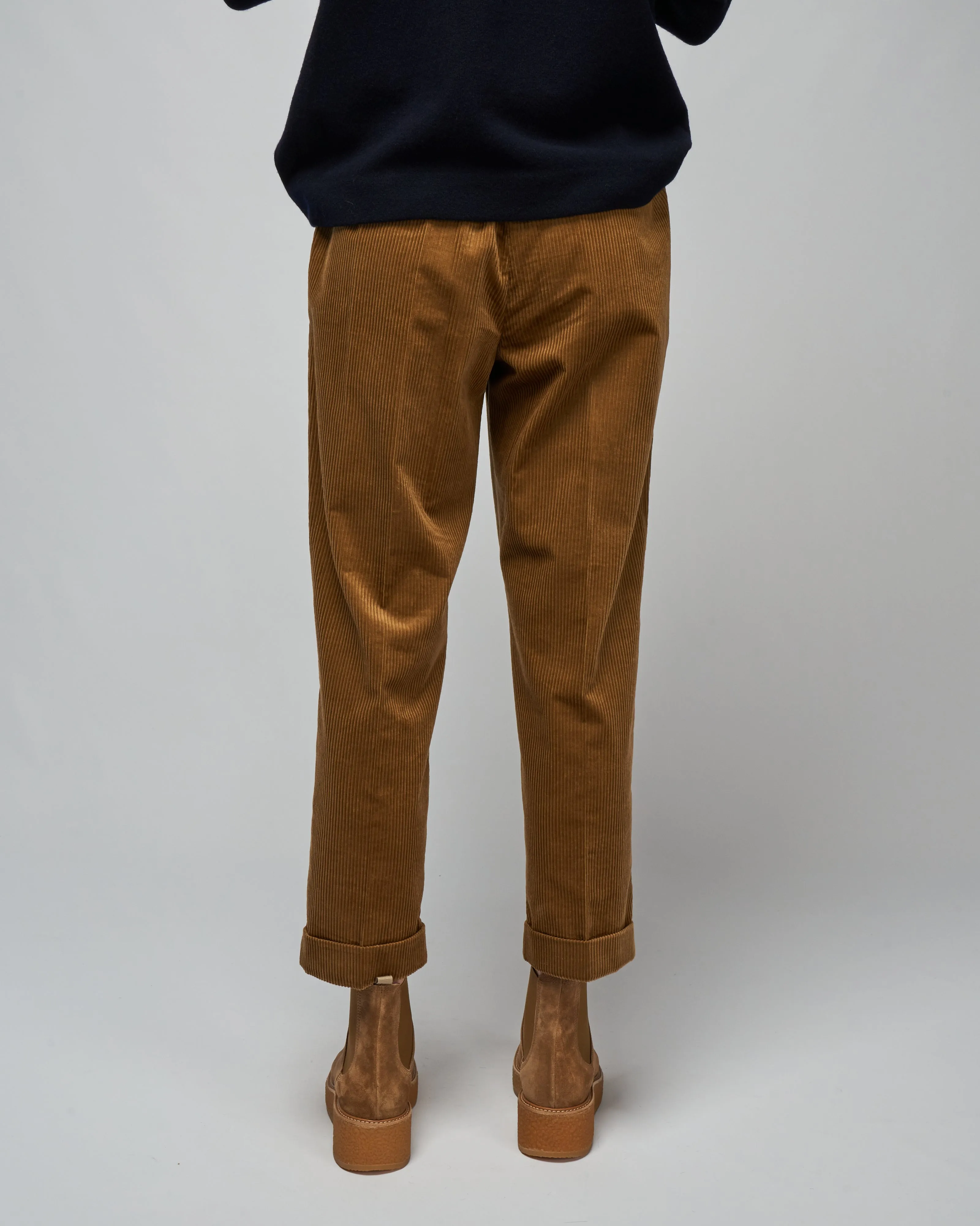 corduroy pant - camel