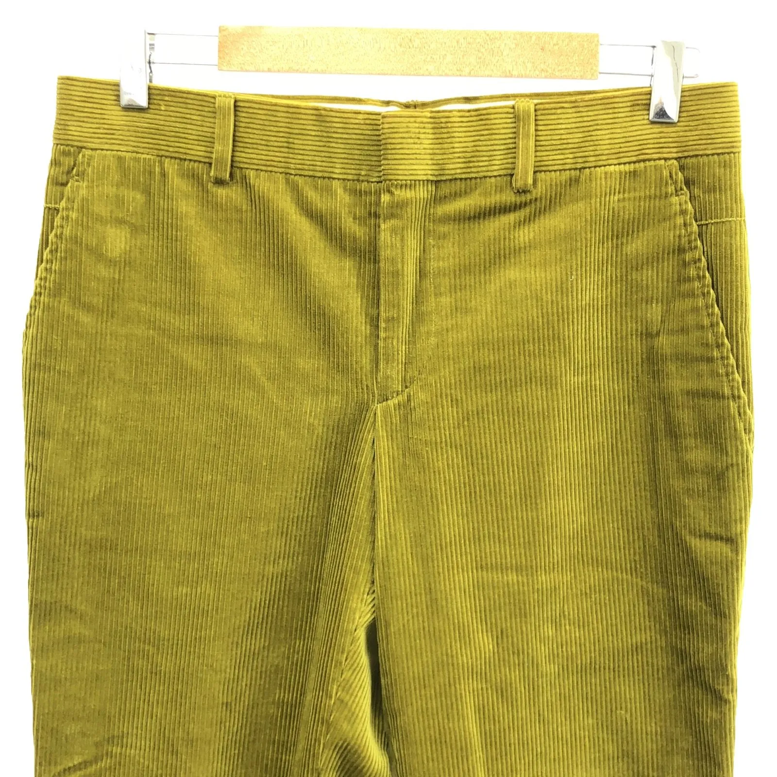 Corduroy pants Pants Cotton Yellow