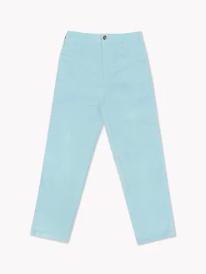 Corduroy Pants-Sky