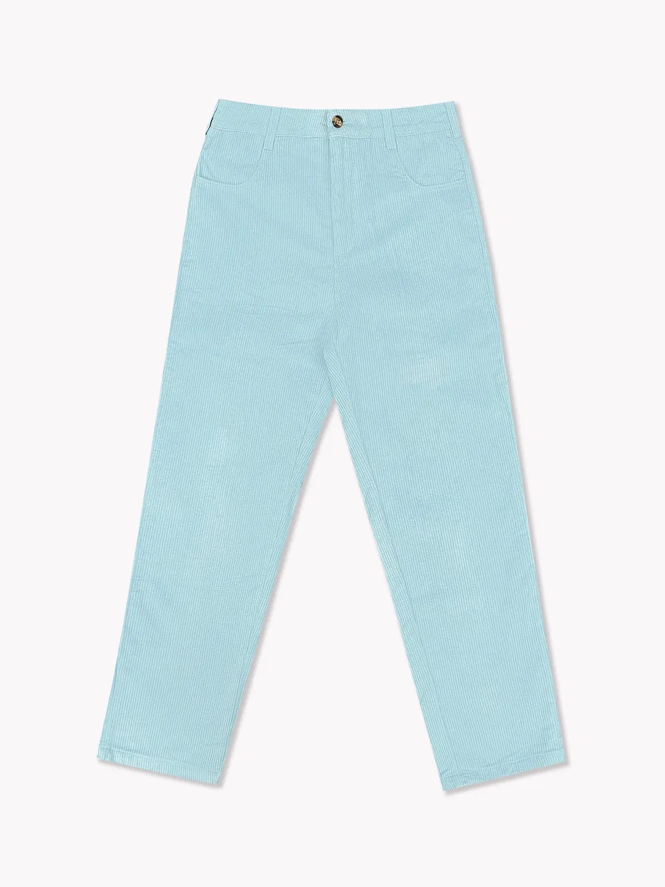 Corduroy Pants-Sky